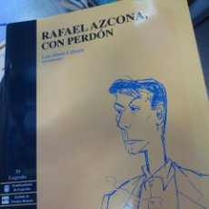 Libros de segunda mano: RAFAEL AZONA CON PERDÓN LUIS ALBERTO CABEZÓN INSTITUTO DE ESTUDIOS RIOJANOS AÑO 1977. Lote 55377356