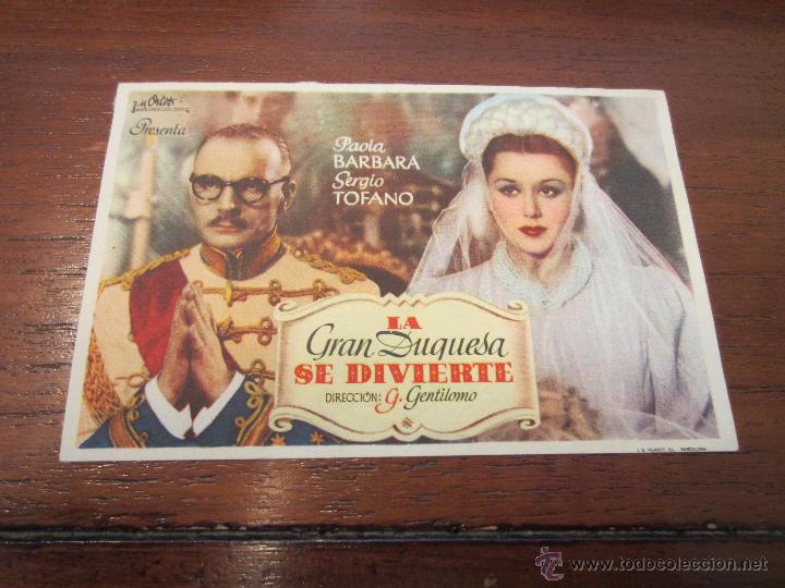 Livres d'occasion: Programas de Cine: la gran duquesa se divierte