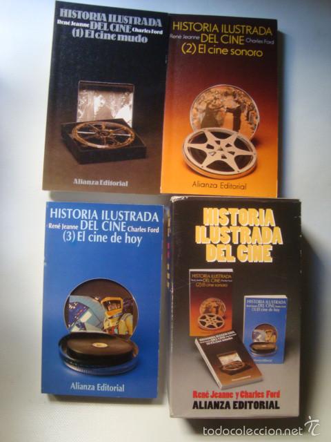 Livres d'occasion: JEANNE FORD - HISTORIA ILUSTRADA DEL CINE EL CINE MUDO EL CINE SONORO EL CINE DE HOY (1995) 3 COFRE