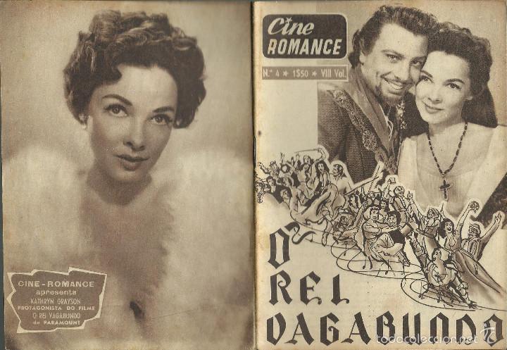 Livres d'occasion: COLECCION CINE ROMANCE LIBRO DE 32 HOJAS DE LA PELICULA EL REY VAGABUNDO FOTOS TODO EN PORTUGUES