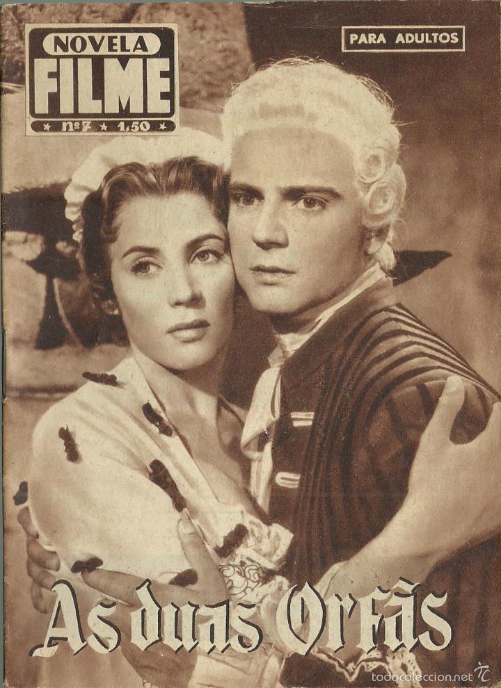 Livros em segunda m&atilde;o: COLECCION NOVELA FILME LIBRO DE 32 HOJAS DE LA PELICULA COMO DUAS ORFAS FOTOS TODO EN PORTUGUES