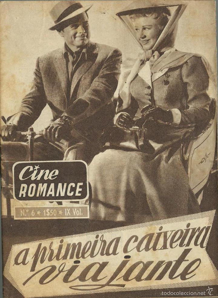 Livros em segunda m&atilde;o: COLECCION CINE ROMANCE LIBRO DE 32 HOJAS DE LA PELICULA A PRIMERA CAIXERIA VIAJANT TODO EN PORTUGUES