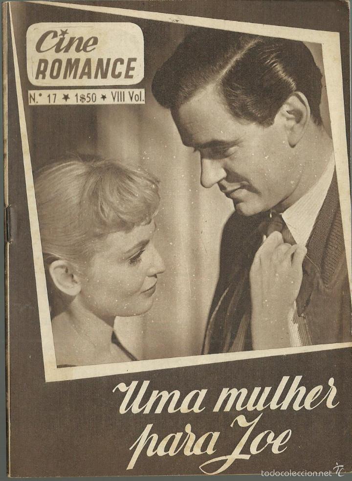 Libros de segunda mano: COLECCION CINE ROMANCE LIBRO DE 32 HOJAS DE LA PELICULA UNA MULHER PARA JOE TODO EN PORTUGUES