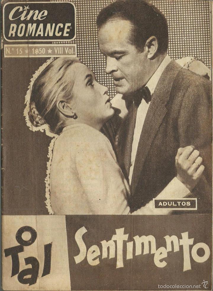 Livres d'occasion: COLECCION CINE ROMANCE LIBRO DE 32 HOJAS DE LA PELICULA O TAL SENTIMENTO TODO EN PORTUGUES