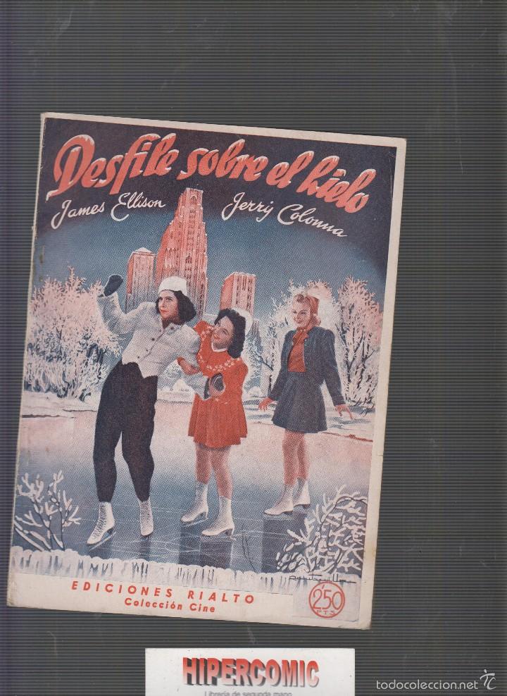 Livres d'occasion: DESFILE SOBRE EL HIELO , JAMES ELLISON , JERRY COLONNA -ED. RIALTO 1943 ( CINE )