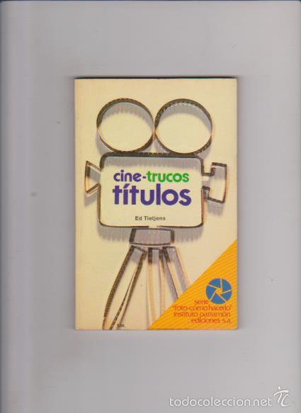 Livros em segunda m&atilde;o: CINE, TRUCOS - T&Iacute;TULOS - EDICIONES PARRAM&Oacute;N 1981
