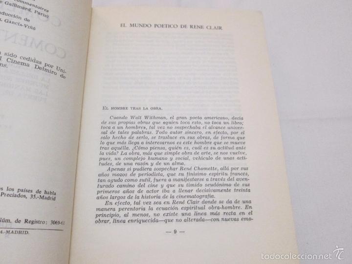 Libros de segunda mano: COMEDIAS Y COMENTARIOS - RENE CLAIR - 1961 - Foto 4