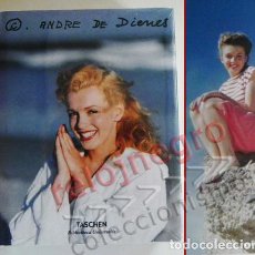Libros de segunda mano: MARILYN MONROE ANDRE DE DIENES - LIBRO CIENTOS DE FOTOS ACTRIZ MODELO CINE TASCHEN FOTOGRAFÍA NUEVO