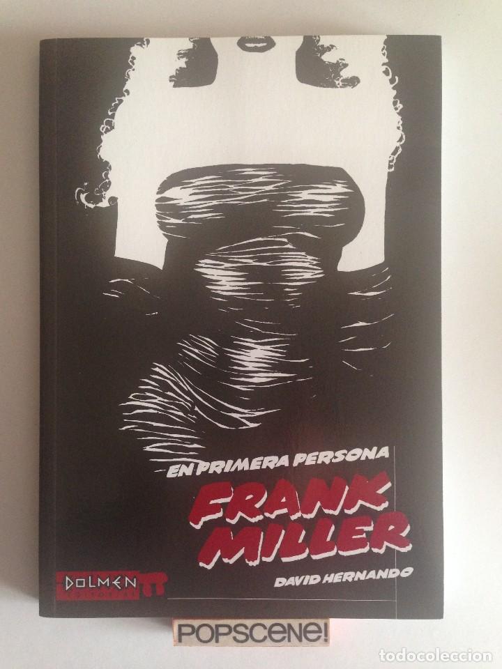 Libros de segunda mano: LIBRO FRANK MILLER - EN PRIMERA PERSONA - DAVID HERNANDO - DOLMEN 2005 - Foto 1
