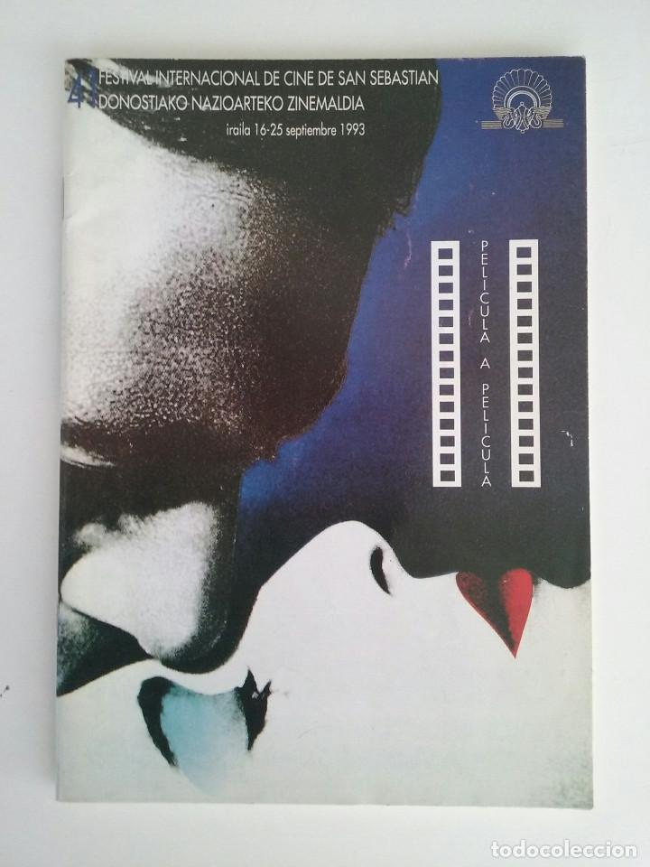 Second hand books: PROGRAMA 42 FESTIVAL INTERNACIONAL DE CINE DE SAN SEBASTIAN A&Ntilde;O 1993 ZINEMALDIA