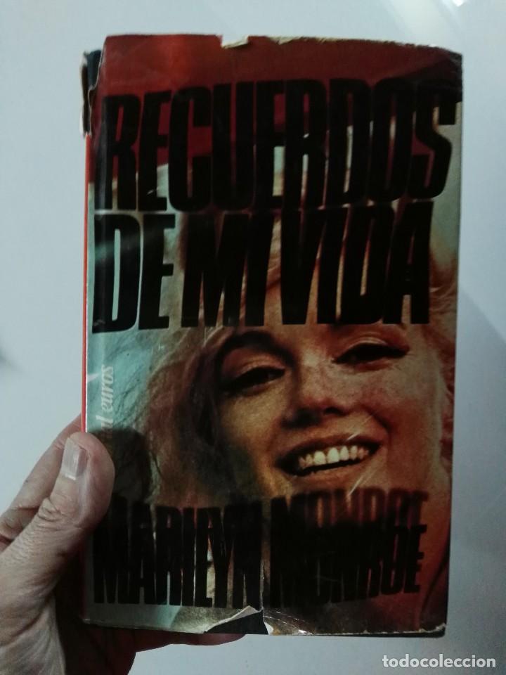Libros de segunda mano: Libro marilyn monroe.recuerdos de mi historia@@@ - Foto 1