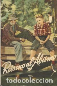 Livres d'occasion: RETORNO AL ABISMO. EL LIBRO DE LA PEL&Iacute;CULA. ALEX MORRISON