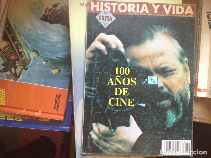 Libros de segunda mano: 100 a&ntilde;os de cine. Historia y vida. Extra 77 - Foto 1