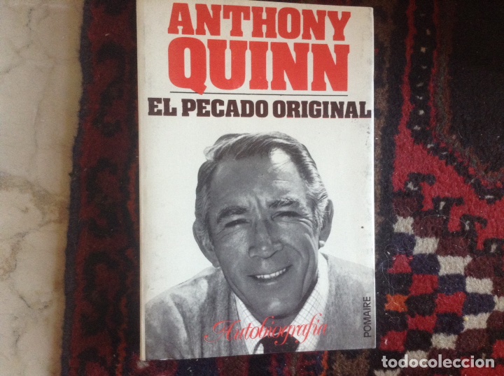 Libros de segunda mano: El,pecado,original. Anthony Quinn - Foto 1