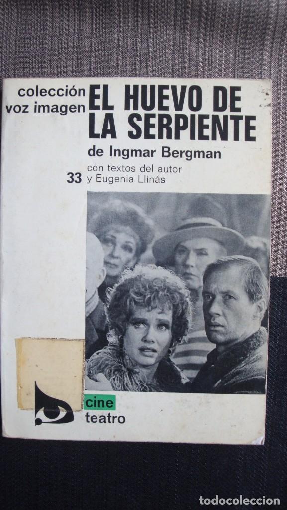Libros de segunda mano: El huevo de la serpiente. Ingmar bergman - Foto 1