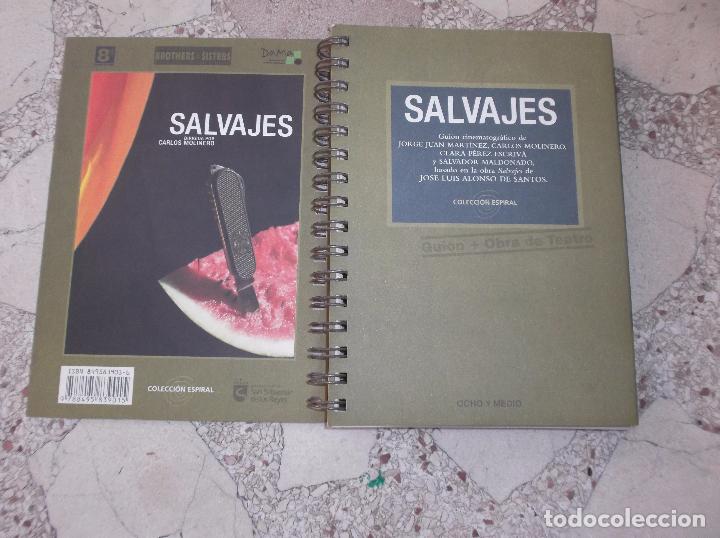 Livres d'occasion: coleccion espiral,ocho y medio n&ordm; 8 salvajes,libro guion y fotos,190 paginas,15x21. Cine