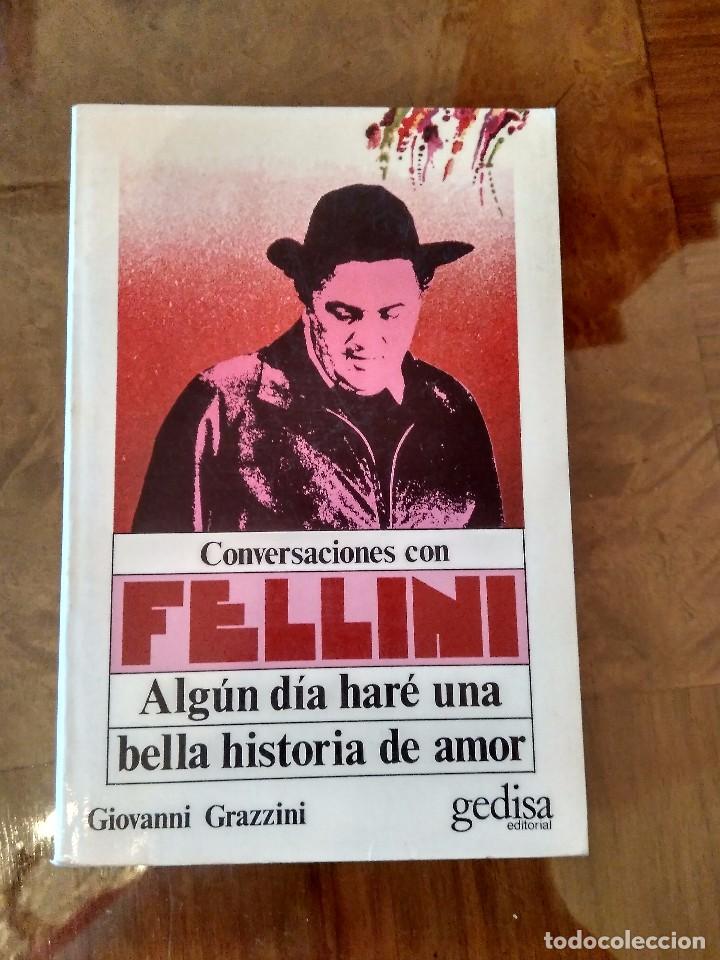 Libros de segunda mano: Conversaciones con Fellini.-Giovani Grazzini.- Ed.Gedisa - Foto 1