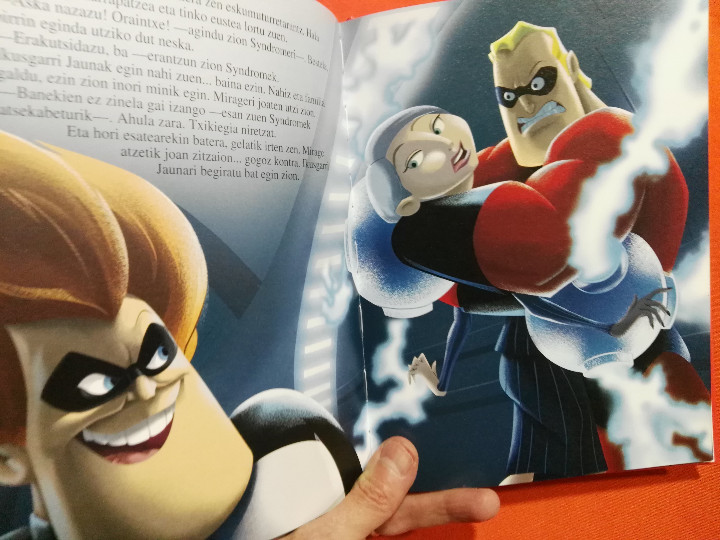 Libros de segunda mano: libro  los increibles en euskera  (tapa dura) - Foto 3