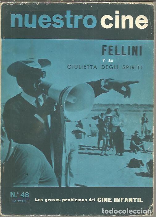 Libros de segunda mano: NUESTRO CINE. N. 48. 1966. - REVISTA. - Foto 1
