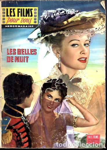 Livres d'occasion: LES FILMES POUR VOUS. HEBDOMADAIRE. 5EME ANNEE, N .205. 14 NOVEMBRE 1960. LES BELLES DE NUIT. - REVI