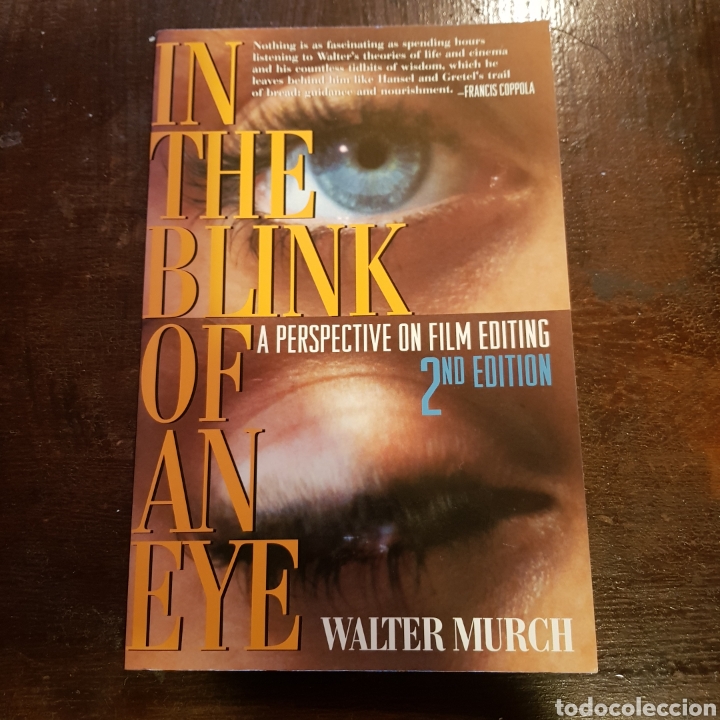 Walter Murch In The Blink Of An Eye A Perspec Sold Through Direct Sale