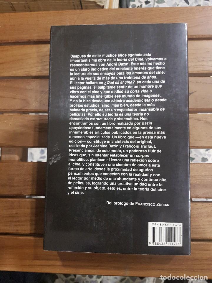 Libros de segunda mano: &iquest; QU&Eacute; ES EL CINE? ANDR&Eacute; BAZIN, ILUSTRADO - Foto 2