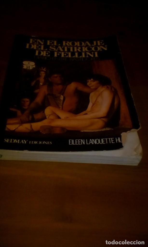 Libros de segunda mano: En el Rodaje del Satiric&oacute;n de Fellini . - Foto 1