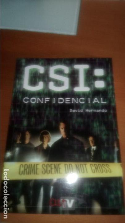 Libros de segunda mano: CSI: CONFIDENCIAL DE DAVID HERNANDO - Foto 1