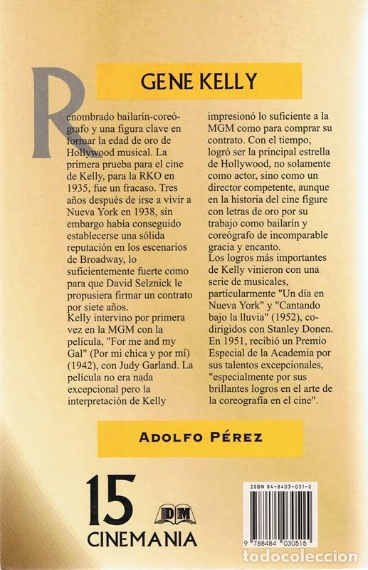 Libros de segunda mano: GENE KELLY ADOLFO P&Eacute;REZ - Foto 2
