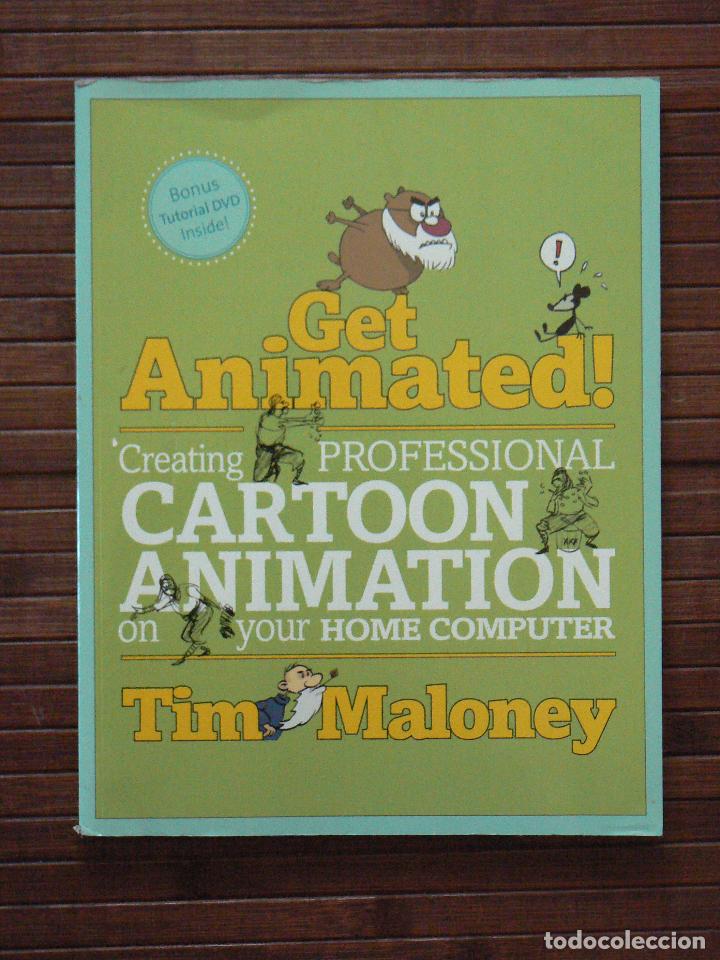 Livros em segunda m&atilde;o: Get Animated!: Creating Professional Cartoon Animation on Your Home Computer (libro+CD Rom)animacion