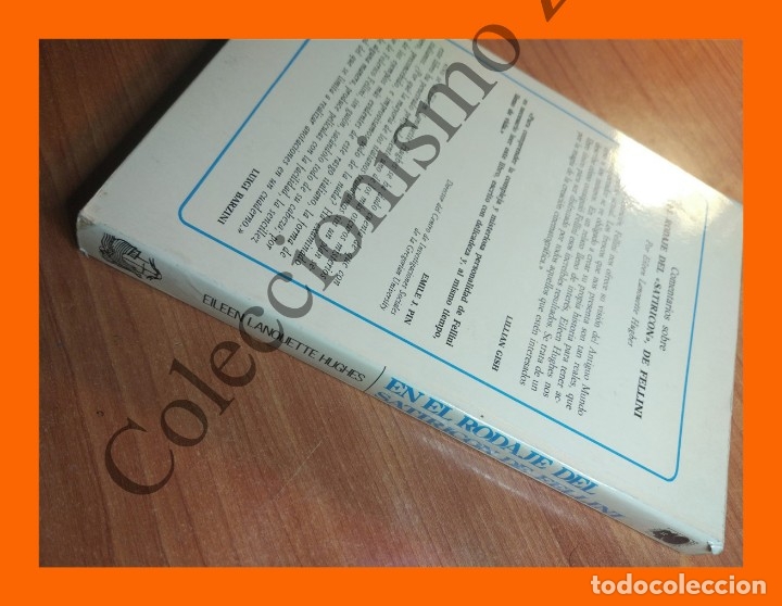 Libros de segunda mano: En el rodaje del Satiricon de Fellini - Eileen Lanouette Hughes - Foto 3