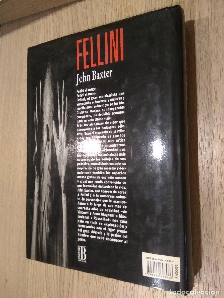 Libros de segunda mano: FELLINI. JOHN BAXTER. EDICIONES B. 1994 - Foto 3