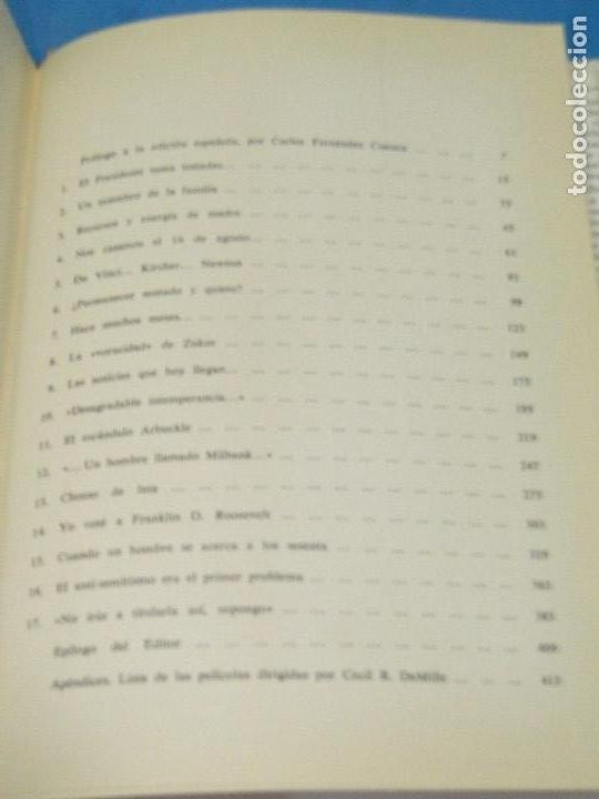 Libros de segunda mano: CECIL B. De MILLE. AUTOBIOGRAF&Iacute;A - Foto 3