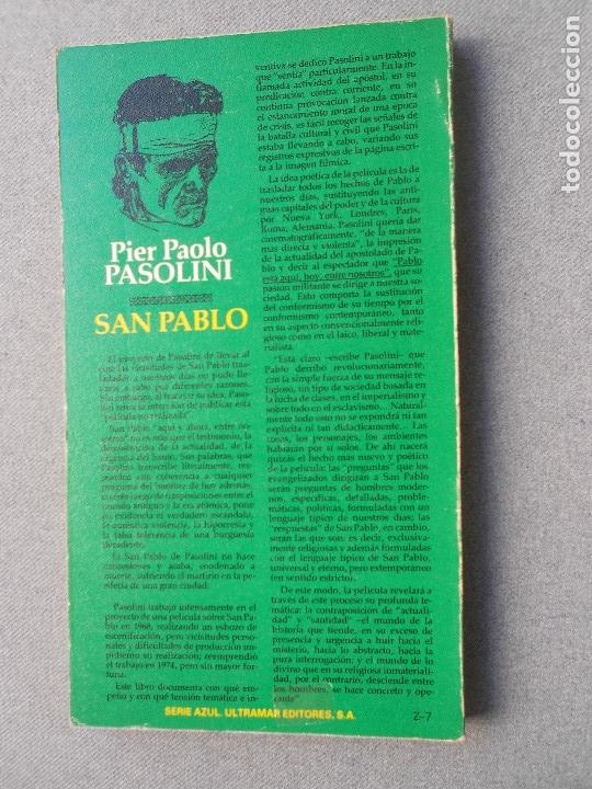 Libros de segunda mano: SAN PABLO. PIER PAOLO PASOLINI - Foto 5