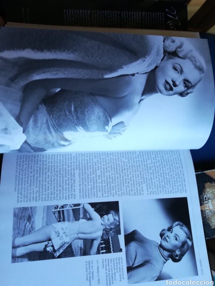 Libros de segunda mano: Marilyn Monroe dos libros de Neil Sinyard y Lu&iacute;s Gasca - Foto 2