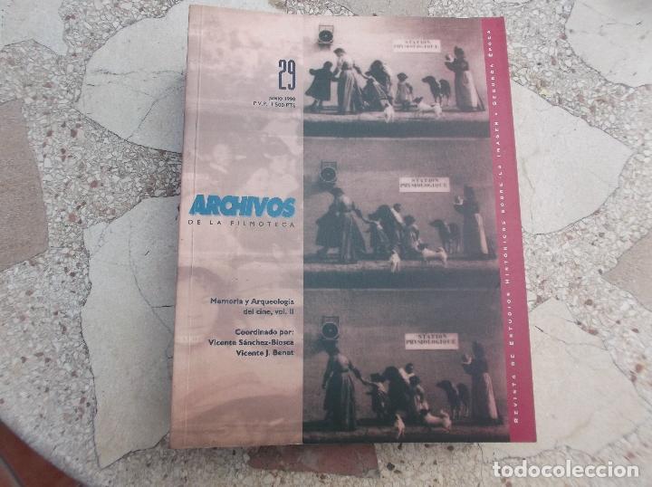 Gebrauchte B&uuml;cher: archivos de la filmoteca n&ordm; 29, 1998,ilustrado,memoria y arqueologia del cine vol-II,