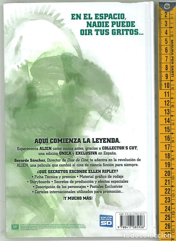 Libros de segunda mano: Alien. Collectors Cut. Libro y DVD. - Foto 2