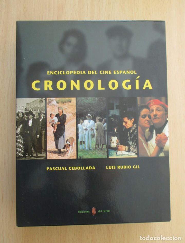 Livres d'occasion: Enciclopedia del cine espa&ntilde;ol CRONOLOG&Iacute;A (2 tomos), de Pascula Cebolleda & Luis Rubio Gil