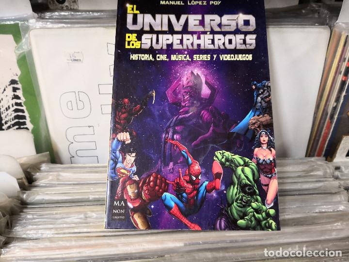 Libros de segunda mano: EL UNIVERSO DE LOS SUPERHEROES MANUEL LOPEZ POY - Foto 1