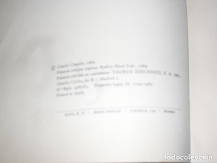 Libros de segunda mano: CHARLES CHAPLIN: HISTORIA DE MI VIDA- 1&ordm; edicion - Foto 5