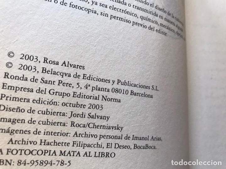 Libros de segunda mano: Imanol Arias. Rosa &Aacute;lvarez - Foto 4