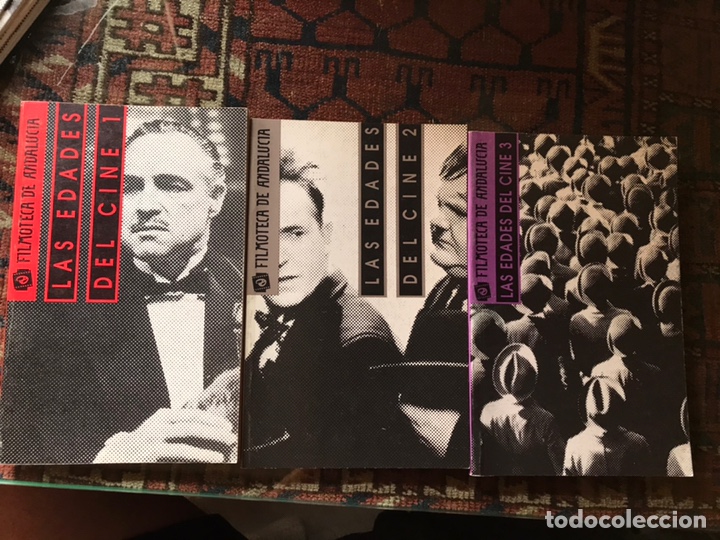 Libri di seconda mano: Las edades del cine. Tres libros.