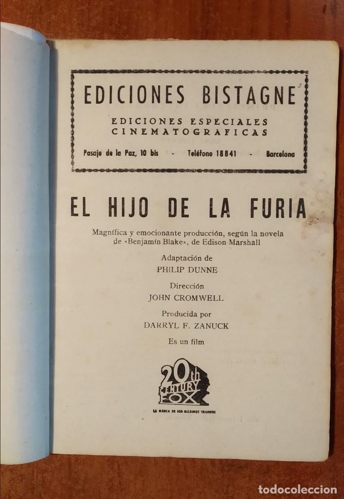 Libros de segunda mano: EL HIJO DE LA FURIA - Foto 2