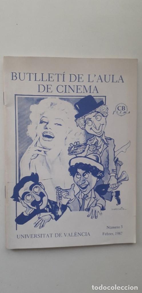 Gebrauchte B&uuml;cher: BUTLLET&Iacute; DE L'AULA DE CINEMA. N&ordm; 3 FEBRER 1987. UNIVERSITAT DE VAL&Egrave;NCIA