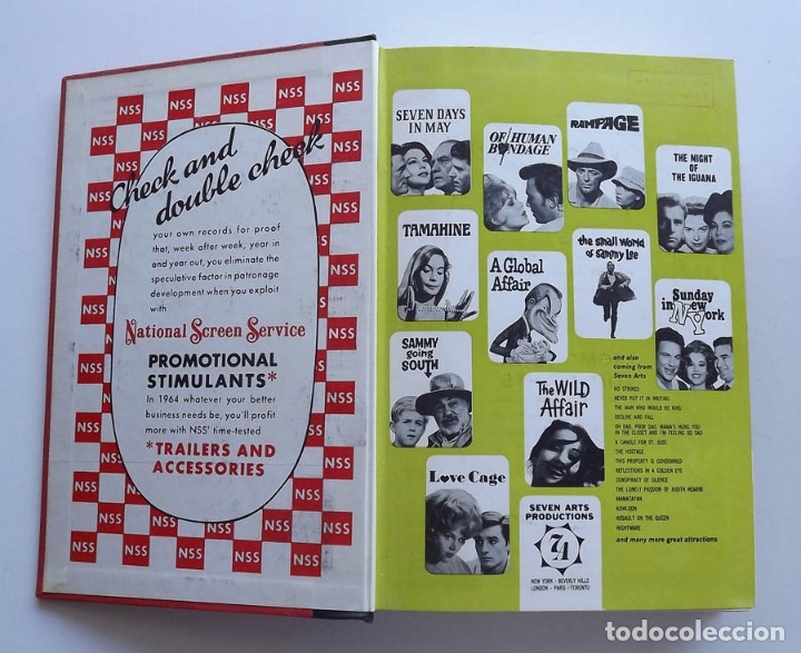 Libros de segunda mano: 1964 Motion Picture Almanac - Foto 2