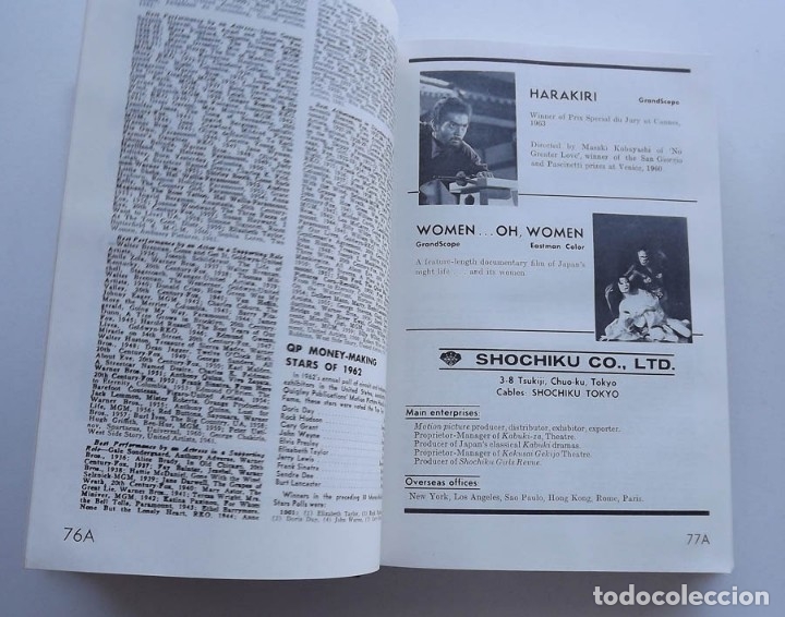 Libros de segunda mano: 1964 Motion Picture Almanac - Foto 4