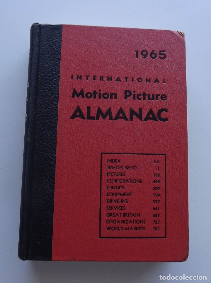 Libros de segunda mano: 1965 Motion Picture Almanac - Foto 1