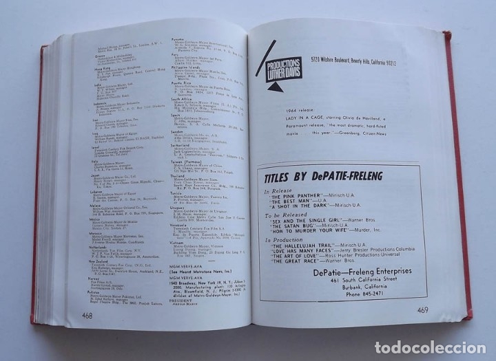 Libros de segunda mano: 1965 Motion Picture Almanac - Foto 4