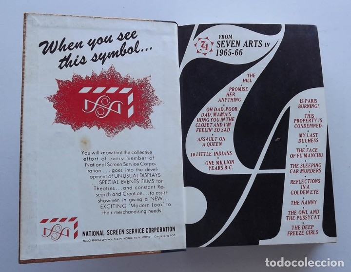 Libros de segunda mano: 1966 Motion Picture Almanac - Foto 2