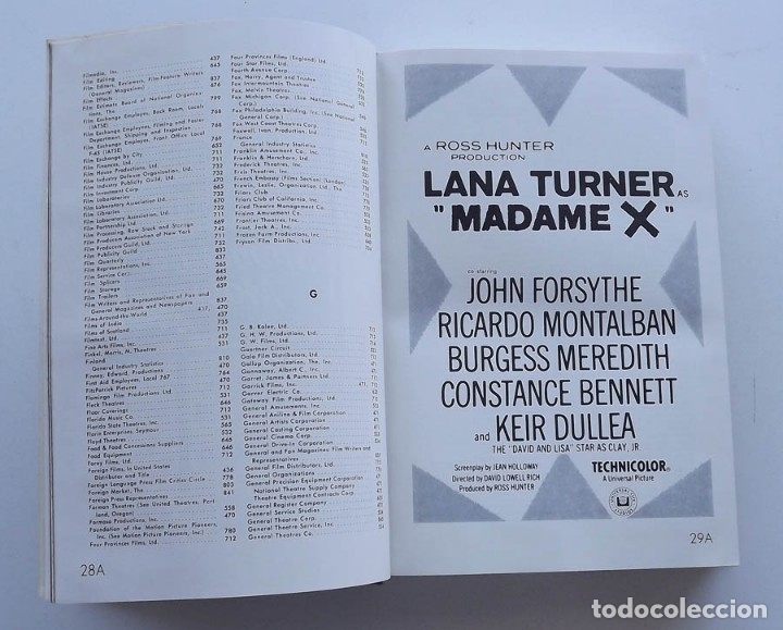 Libros de segunda mano: 1966 Motion Picture Almanac - Foto 3